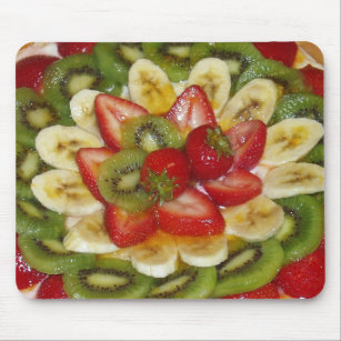 Fruit and Cheese Pizza Mouse Pad