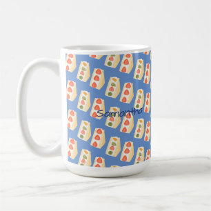 Fruit And Cream Dessert Sandwiches Coffee Mug