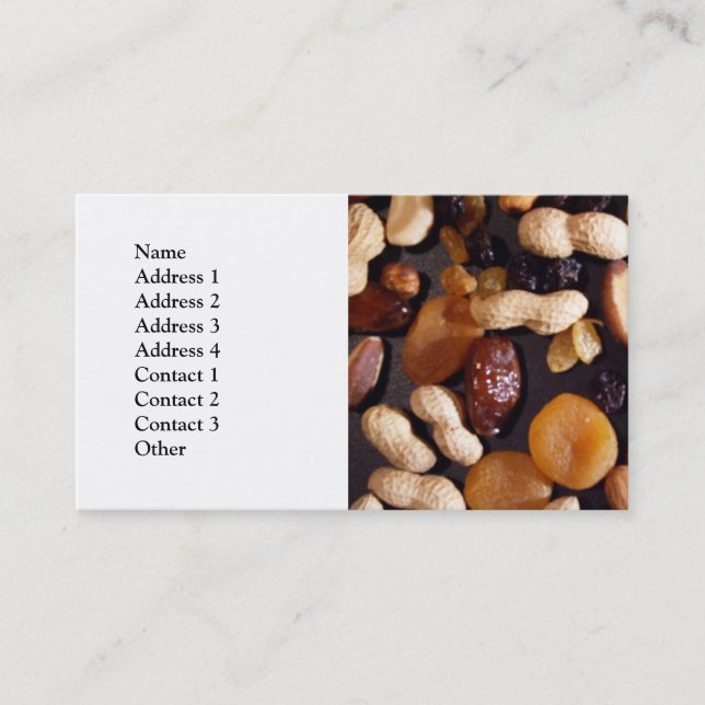 Fruit and Nut Business Card (Front)