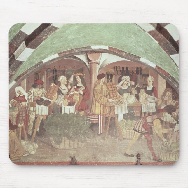 Fruit and Vegetable Market Mouse Pad (Front)