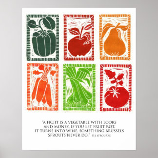 Fruit and Veggie poster