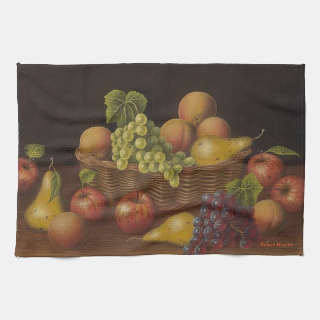 Fruit Basket Kitchen Towel (Horizontal)