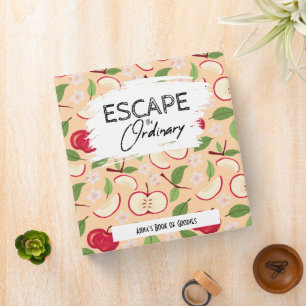 Fruit Basket Pattern Collection - Apples Binder