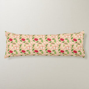 Fruit Basket Pattern Collection - Apples Body Pillow