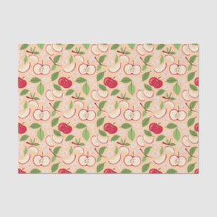 Fruit Basket Pattern Collection - Apples Tissue Paper