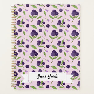 Fruit Basket Pattern Collection - Blueberries Planner