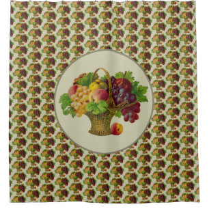 Fruit Basket Vintage Art
