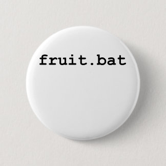 Fruit.bat 2 Inch Round Button