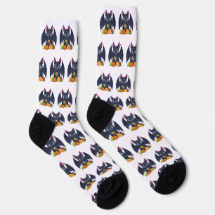 Fruit Bat Socks