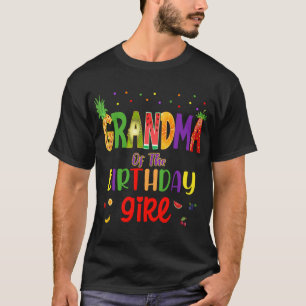 Fruit Birthday Tropical Theme Party Matching Famil T-Shirt