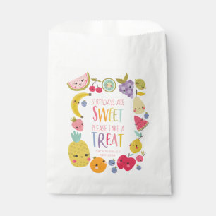 Fruit Birthdays Are Sweet Favour Favour Bag