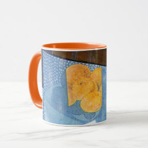 Fruit Bowl by Juan Gris, Vintage Cubism Still Life Mug