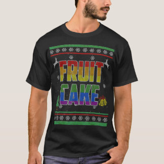 Fruit Cake LGBT Gay Pride Ugly Christmas Sweater 
