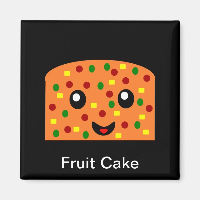 Fruit cake magnet (Front)
