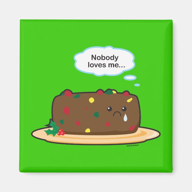 Fruit Cake Magnet (Front)