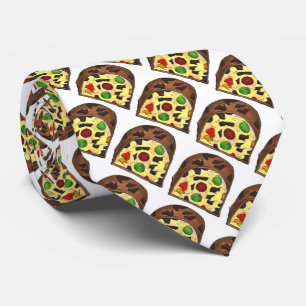 Fruit Cake Slices Ugly Christmas Fruitcake Tie