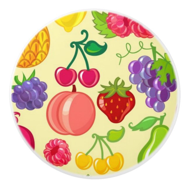 Fruit Ceramic Knob (Front)