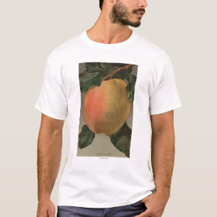 Fruit Chromo Lithograph of Belleflower Apple T-Shirt