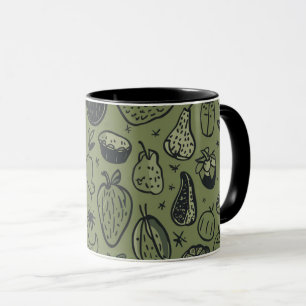 fruit coffee mug 