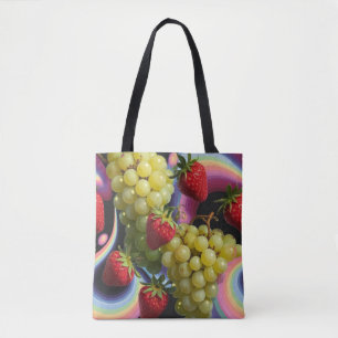 Fruit coloré Fruit Swirl Shopping Errand Sac fourr
