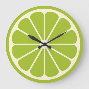 Fruit de chaux tranche grande horloge