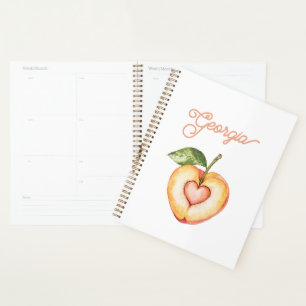 Fruit de coeur de pêche de Géorgie