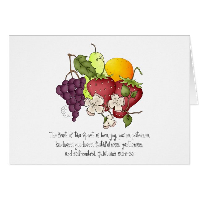 Fruit de l'Esprit (Devant horizontal)