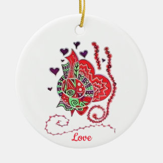 Fruit de l'Esprit est... Ornement "Amour"
