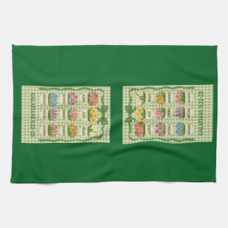 Fruit de serviette de cuisine des tasses à thé Spi