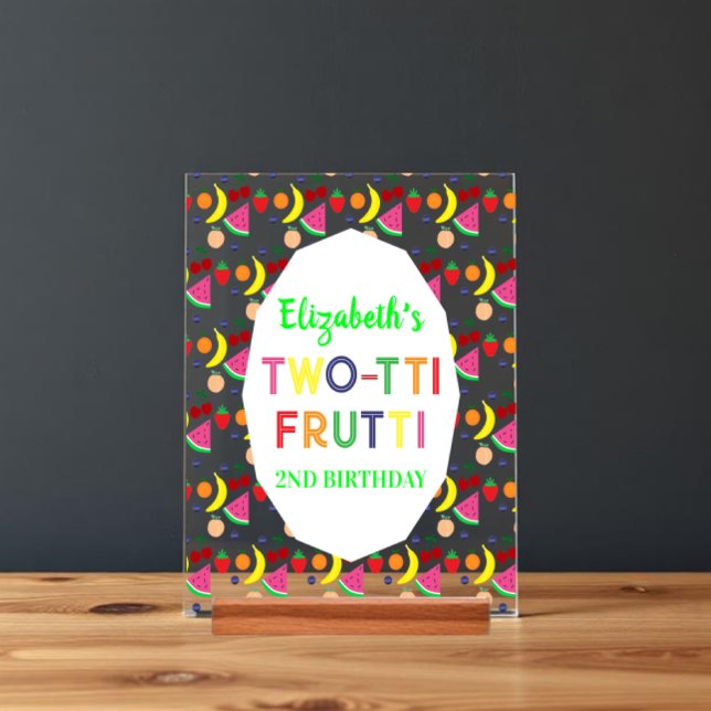 Fruit Deux-tti Frutti 2e anniversaire (Créateur téléchargé)