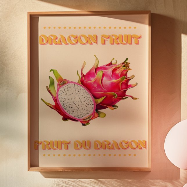 Fruit dragon | Poster Fruit Du Dragon (Créateur téléchargé)