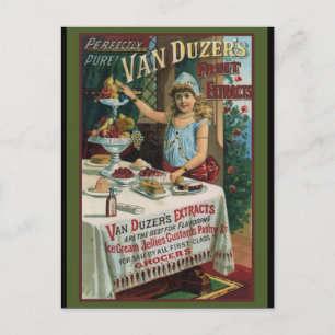 Fruit Extract Cooking Baking Postcard