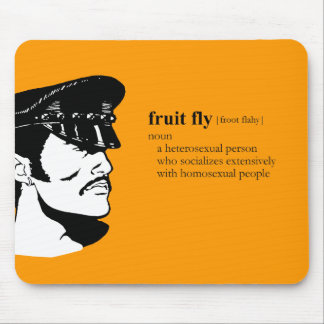 FRUIT FLY MOUSE PAD