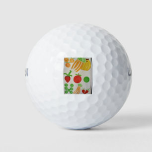 fruit golf balls