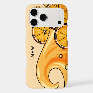 Fruit Illustration custom monogram phone cases