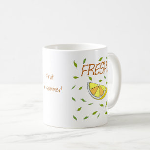 Fruit is summer Minimalist Cute Coffee Mug