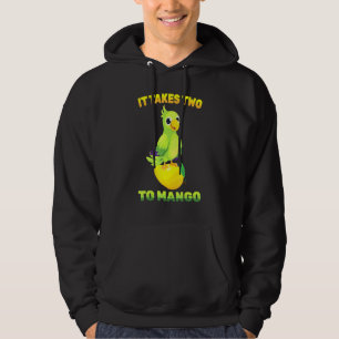 Fruit - It Takes Two To Mango - Parrot Bird - Vege Hoodie