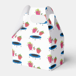 Fruit Jumping On Trampoline Favor Box