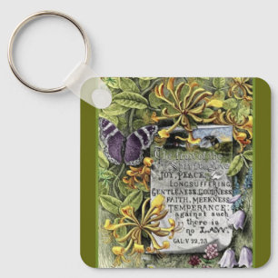 fruit keychain
