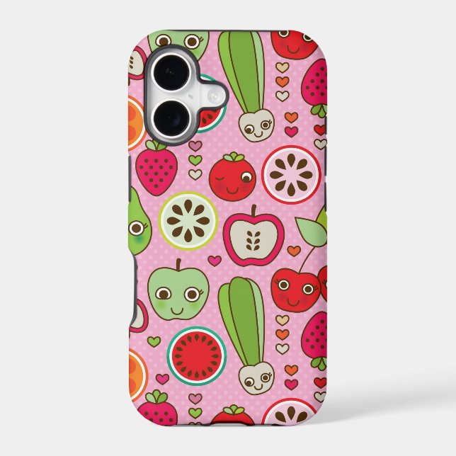 fruit kitchen illustration pattern (Back)