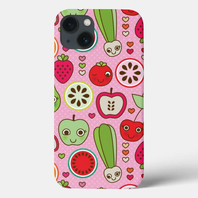 fruit kitchen illustration pattern Case-Mate iPhone case (Back)