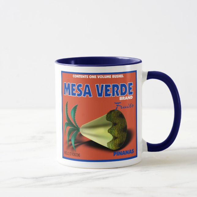 Fruit Label Mug (Right)
