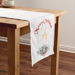 Fruit Lemons Short Table Runner