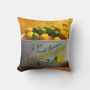 Fruit - Lemons - When life gives you lemons Throw Pillow