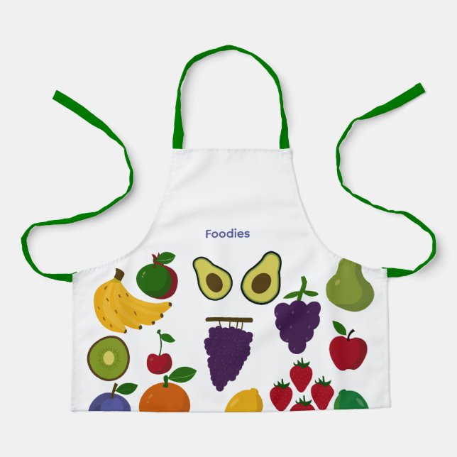 Fruit Lover Foodies Cute Apron  (Front)