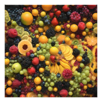 Fruit Lovers Delight Colorful Fruit Platter,