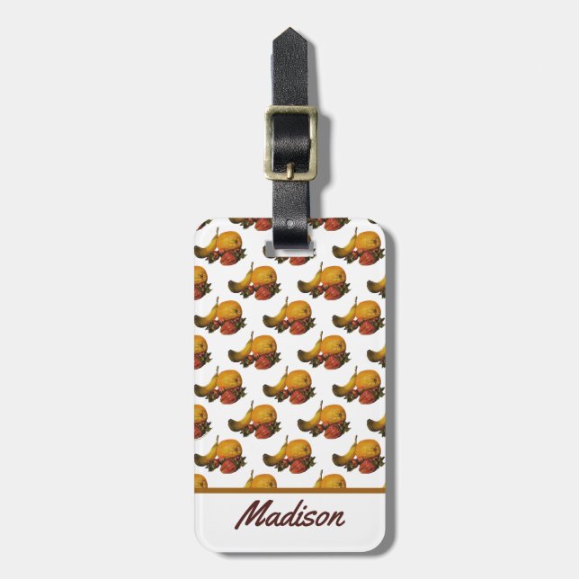 Fruit Luggage Tag (Front Vertical)