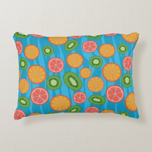 Fruit mood accent pillow (Front)