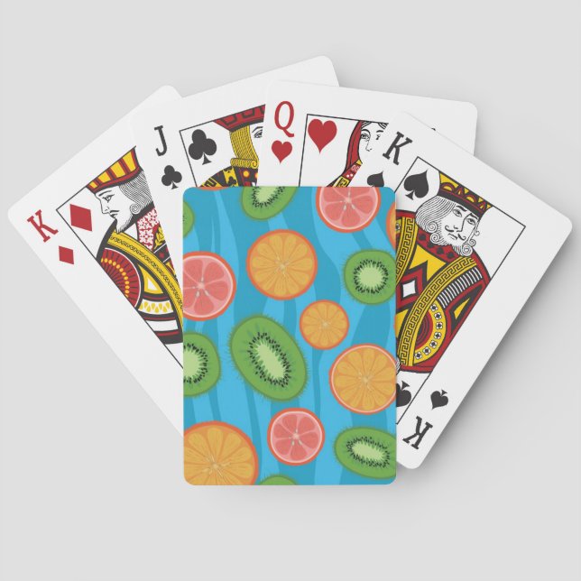 Fruit mood playing cards (Back)