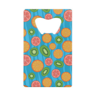 Fruit mood wallet bottle opener
